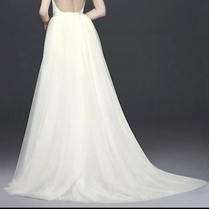 Davids Bridal Ivory Tulle Skirt